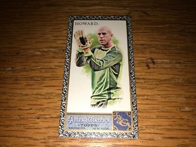 2011 Topps Allen and Ginter Mini Black #139 Tim Howard - NM-MT - Image 1 of 2
