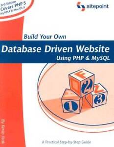 Build Your Own Database Driven Website Using Php and MySql: Learning - Very Good