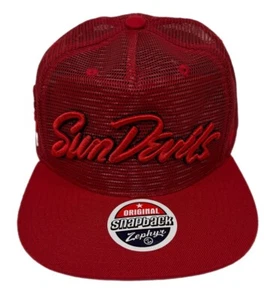 Zephyr Arizona State Sun Devils “Trucked" 5 Panel Flat Bill SnapBack Hat NWT - Picture 1 of 5