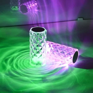 LED RGB Night light atmosphere table lamp USB charging rose light - Picture 1 of 7
