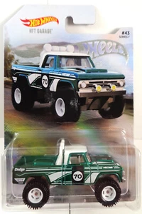 HOT WHEELS 2023 RLC N.F.T GARAGE SERIES 7 HW HOT TRUCKS '70 DODGE POWER WAGON - Picture 1 of 7