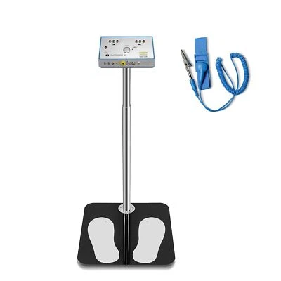 HNZX Anti-Static Static Footwear Wrist Strap Combo Tester/ Checker Stand Footplate 9V