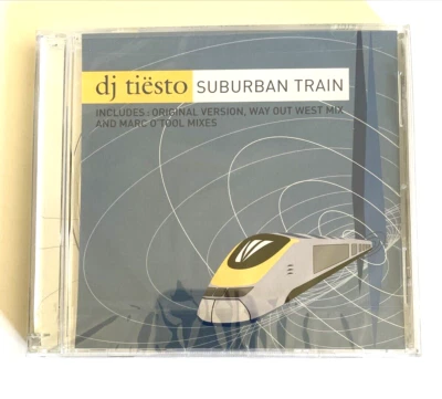 D J Tiesto / Suburban Train CD Single / 2001 / New Sealed Condition Foto 1 de 3