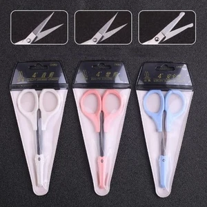 Stainless Steel Straight Curved Tip Scissors Beauty - Picture 1 of 15