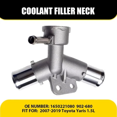 Manguera de cuello de llenado de refrigerante para motor de automóvil Toyota Yaris 2007-2019 1,5 L 16502-21080 Foto 1 de 4
