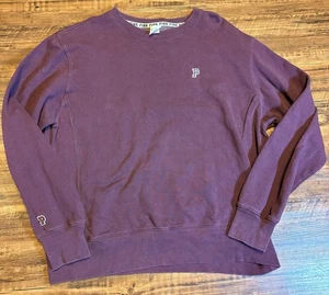 PINKES Sweatshirt mit Logo weinrot Größe L - Bild 1 von 4