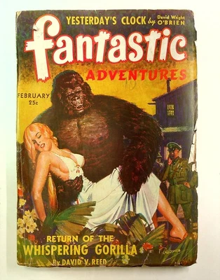 Fantastic Adventures Pulp / Magazine Feb 1943 Vol. 5 #2 VG - Image 1 of 3
