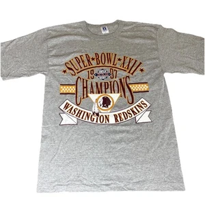 Vintage 80s Washington Redskins Logo 7 T-Shirt USA Made 50-50 Medium - Bild 1 von 8