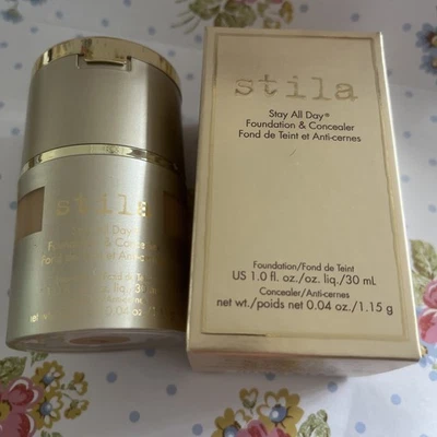 Stila Stay All Day Foundation & Concealer in Buff 7. Full Size 30ml 1.15g BNIB