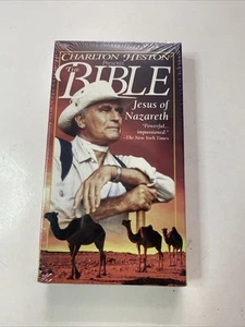 Charlton Heston - The Bible - Jesus of Nazareth VHS - Picture 1 of 4