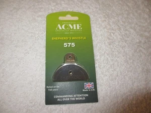 ACME 575 Shepherds Dog Whistle, Nickel Silver - Picture 1 of 4