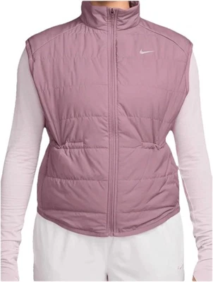 Nike Therma-FIT Swift Women’s Full Zip Running Vest, Plum Dust FB7537; Szs XS, M - Image 1 of 4