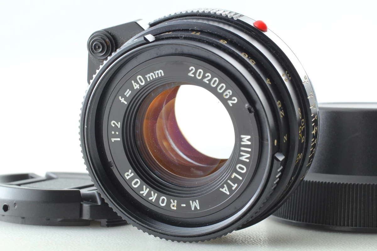 Minolta f/2 40mm Focal Camera Lenses for sale | eBay