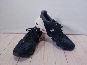 On Cloudflyer 4 Black White Mens Size 11.5 Athletic Running Training Shoes - Picture 1 of 13