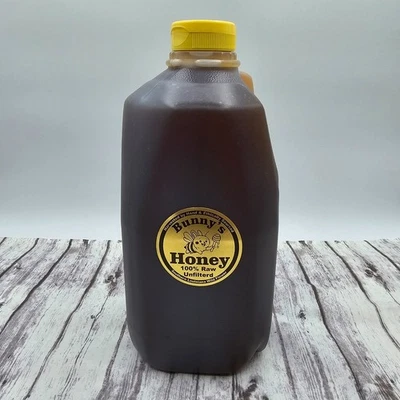 Raw Honey 5 lbs Fresh Spring 2025 Wildflower Honey  Raw Unfiltered Kosher - Image 1 of 4