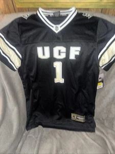 UCF Knights Jersey Youth 20 XL Men’s L Black Colosseum Football Mesh Blank Home - Picture 1 of 12