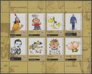 Argentina 2050/57 1998 Personajes Humor e historietas MNH - Picture 1 of 1