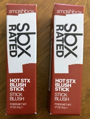 2-Smashbox Hot Stx Blush Sticks *Poppy Pic & Hi-Fi Heat* Edición Limitada ••NUEVO EN CAJA••🎁 Foto 1 de 4