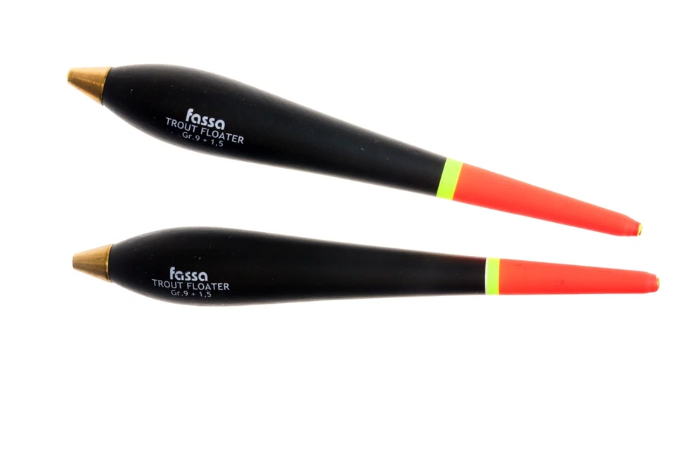 2 GALLEGGIANTI piombati FASSA Trout Floater Scorrevoli - 9+1,5 gr  -  GH208 - Immagine 1 di 4