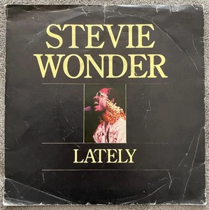 Stevie Wonder – Lately / If It's Magic 7in Vinyl Record - Picture 1 of 4
