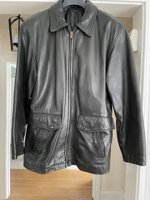 Chaqueta de cuero Coach vintage para mujer talla grande excelente estado Foto 1 de 2