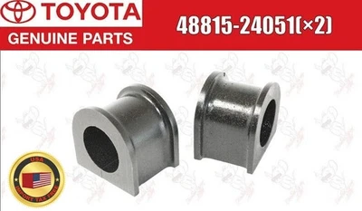 Toyota Lexus SC300/400 Front Stabilizer Bar Bushings 48815-24051 x2 OEM Genuine - Image 1 of 4