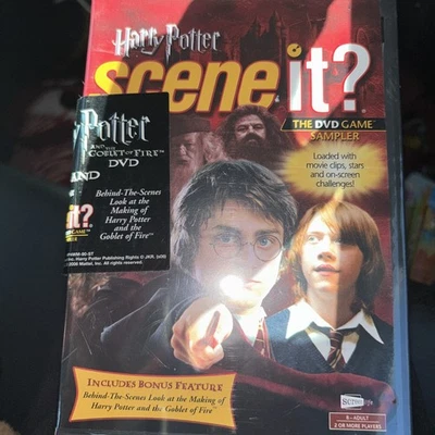 New Harry Potter Scene It DVD Game Sampler New  Sealed Promo WB Wizarding World - Image 1 of 2