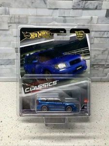 HOT WHEELS PREMIUM - MODERN CLASSICS - SUBARU FORESTER STi With Case - Picture 1 of 1
