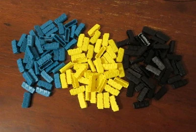 135 TRENES para Boleto para Montar ~ 45 Negro 45 Azul 45 Amarillo ~ Coches de Repuesto Foto 1 de 4