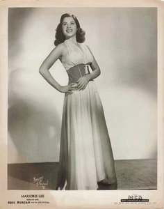Marjorie Lee Russ Morgan Orchestra VINTAGE Original 8x10 Pressefoto - Bild 1 von 1