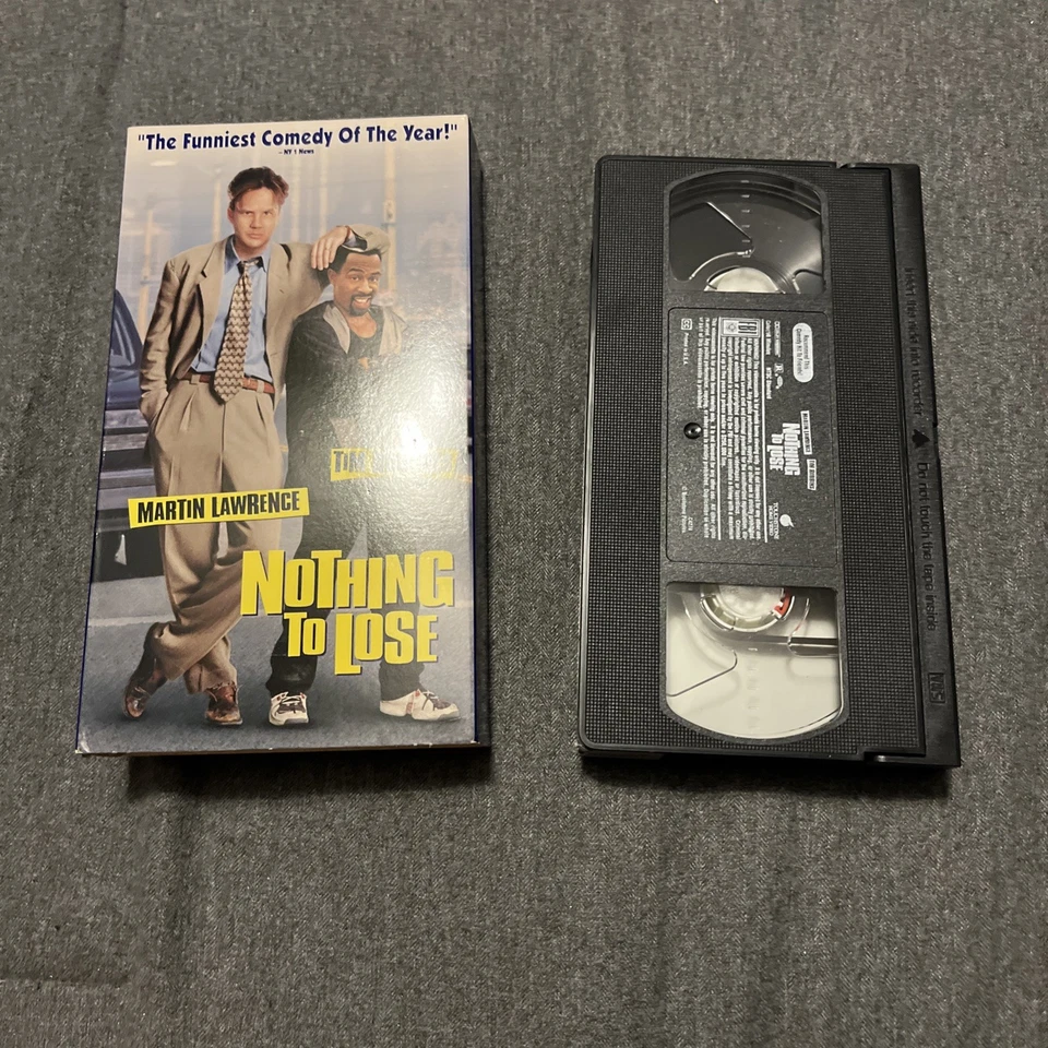 Nothing to Lose VHS 1998 Martin Lawrence Tim Robbins - Image 1 of 1