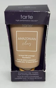 Tarte Amazonian Clay 16-Hour Full Coverage Foundation, 47H Tan Deep Honey, 1.7oz - Picture 1 of 3