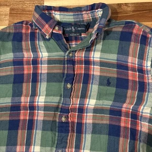 Polo Ralph Lauren Mountain Equipment kariertes dickes Flanell gefüttertes Hemd S - Bild 1 von 10