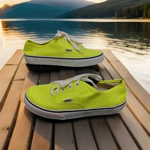 Vans "Off the Wall" Zapatillas Verde Lima Reino Unido Damas 6 - Imagen 1 de 9