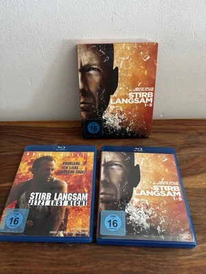 Stirb Langsam 1-5 & Stirb Langsam Jetzt Erst Recht - BlueRays, in OVP - Bild 1 von 4