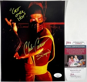 Chris Casamassa Signed Mortal Kombat Scorpion 8x10 Photo H Autograph JSA COA - Picture 1 of 1