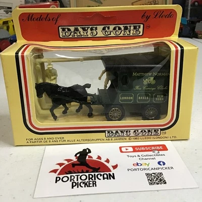 LLEDO DAYS GONE GREEN MATTHEW NICRAM HORS DRAWN CART WAGON PROMO 1/50 MIB - Image 1 of 3