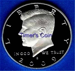 2009 S 90% Silver Proof Kennedy Half Dollar Deep Cameo - Picture 1 of 1