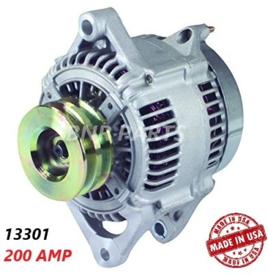 200 AMP 13301 ALTERNATOR DODGE RAMCHARGER B D W NEW High Output HD Performance - Image 1 of 2