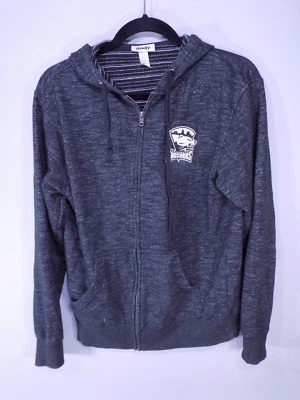 Chaqueta Charlotte Checkers Chubby Mascota Logo Rinky Hockey Adulto Pequeña Negra Gris Foto 1 de 4