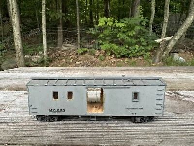 Vintage Wooden Engineering Department Car HO Scale (missing Side Doors) - Image 1 of 4