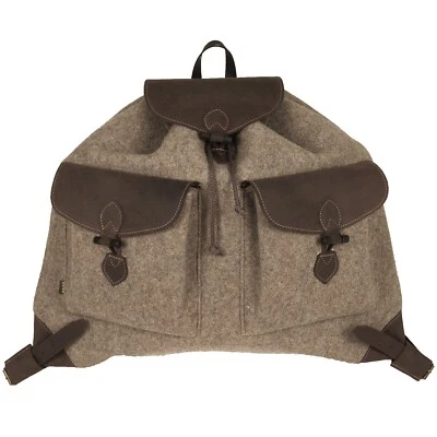 AKAH jagd- und Wanderrucksack - LODEN - Büffelleder - 15 Liter - Bild 1 von 4