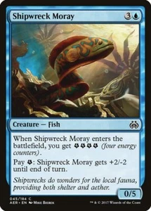 4x Shipwreck Moray - NM Aether Revolt SPARROW MAGIC - Picture 1 of 1