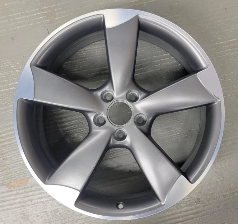 Audi S6 A6 2010 11 12 13 14 15 16 17 2018 58942 OEM wheel 20 x 8.5 CNC Charcoal - Image 1 of 3