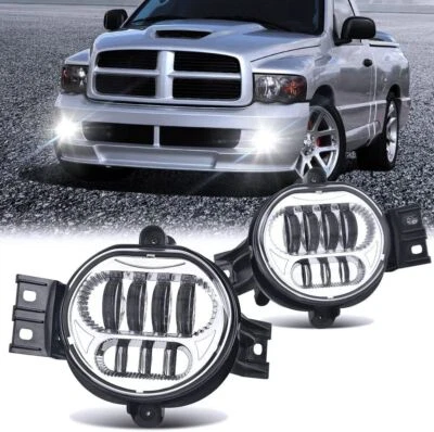 Luces antiniebla LED para parachoques Dodge Ram 1500 2002-2008 2500/3500 2003-2009 Foto 1 de 4