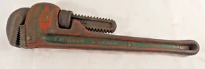 Ridgid No. 14 Pipe Wrench The Ridge Tool Co. Elyria Ohio USA Heavy Duty Alloy - Picture 1 of 9
