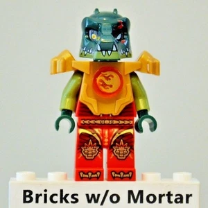 Nueva minifigura genuina LEGO Cragger cocodrilo Legends of Chima 70144 - Imagen 1 de 5