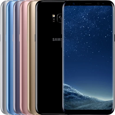 Samsung Galaxy S8+ Plus 64GB  Unlocked 4G/LTE Smartphone - 1 Year Warranty - Image 1 of 3
