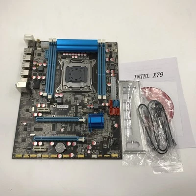NEW Intel X79 ATX LGA2011 for Intel Core i3/i5/i7/ Xeon Computer Motherboard - Image 1 of 4