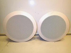 Pair of HiFi Works 33-1962 HFW5R 5.25" in-Ceiling Speakers+ Wall Volume Control - Picture 1 of 7